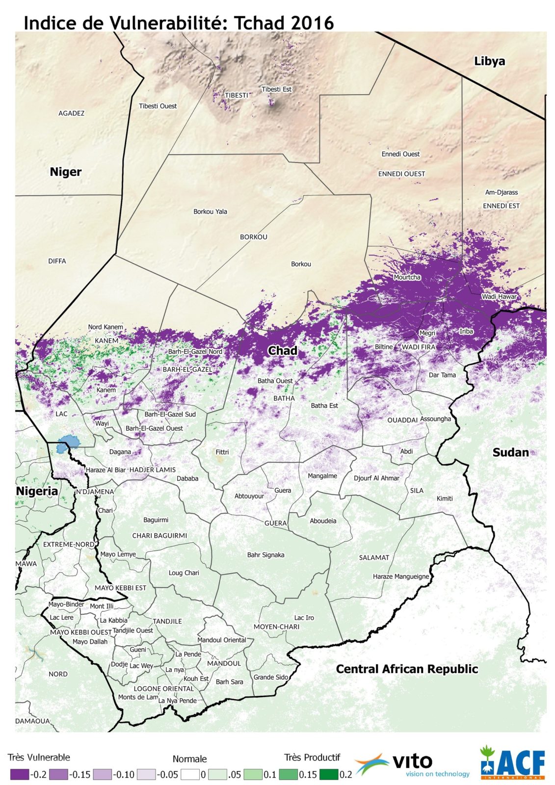 Analyse de Biomasse Tchad 2016