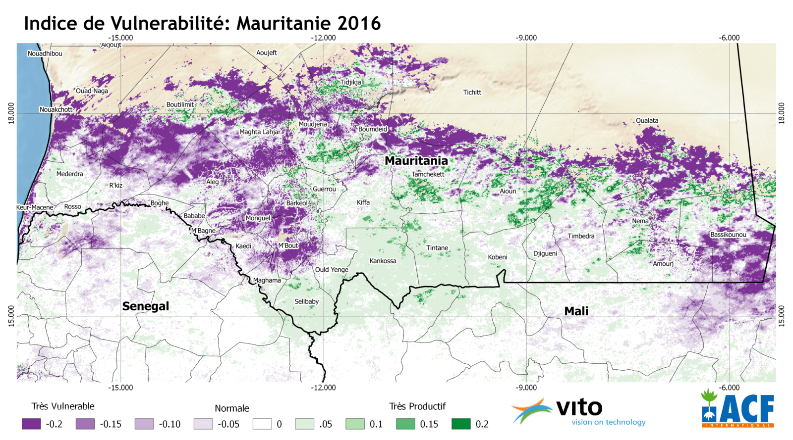 Analyse de Biomasse Mauritanie 2016
