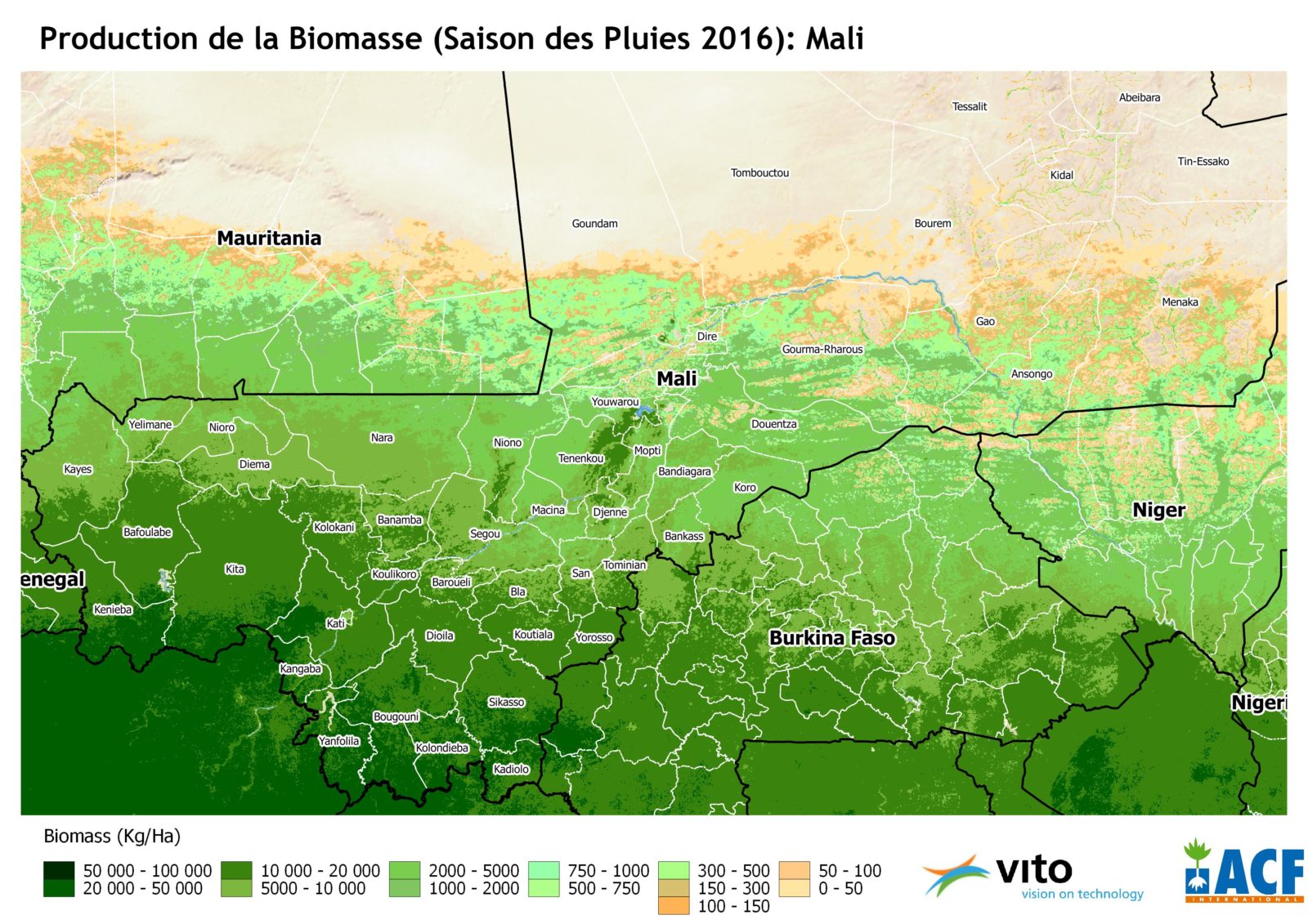 Analyse de Biomasse Mali 2016