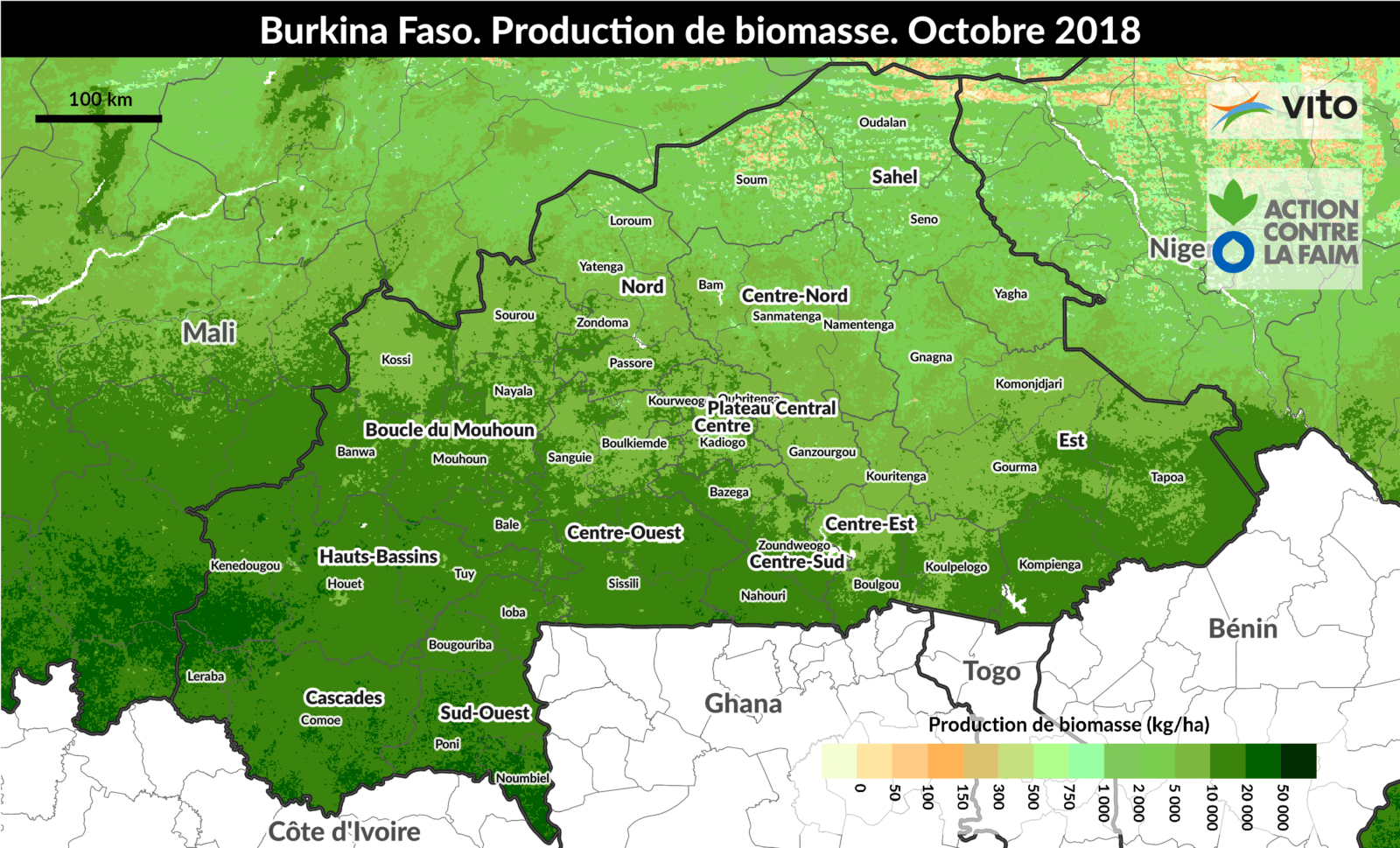 Analyse de Biomasse - Burkina Faso 2018