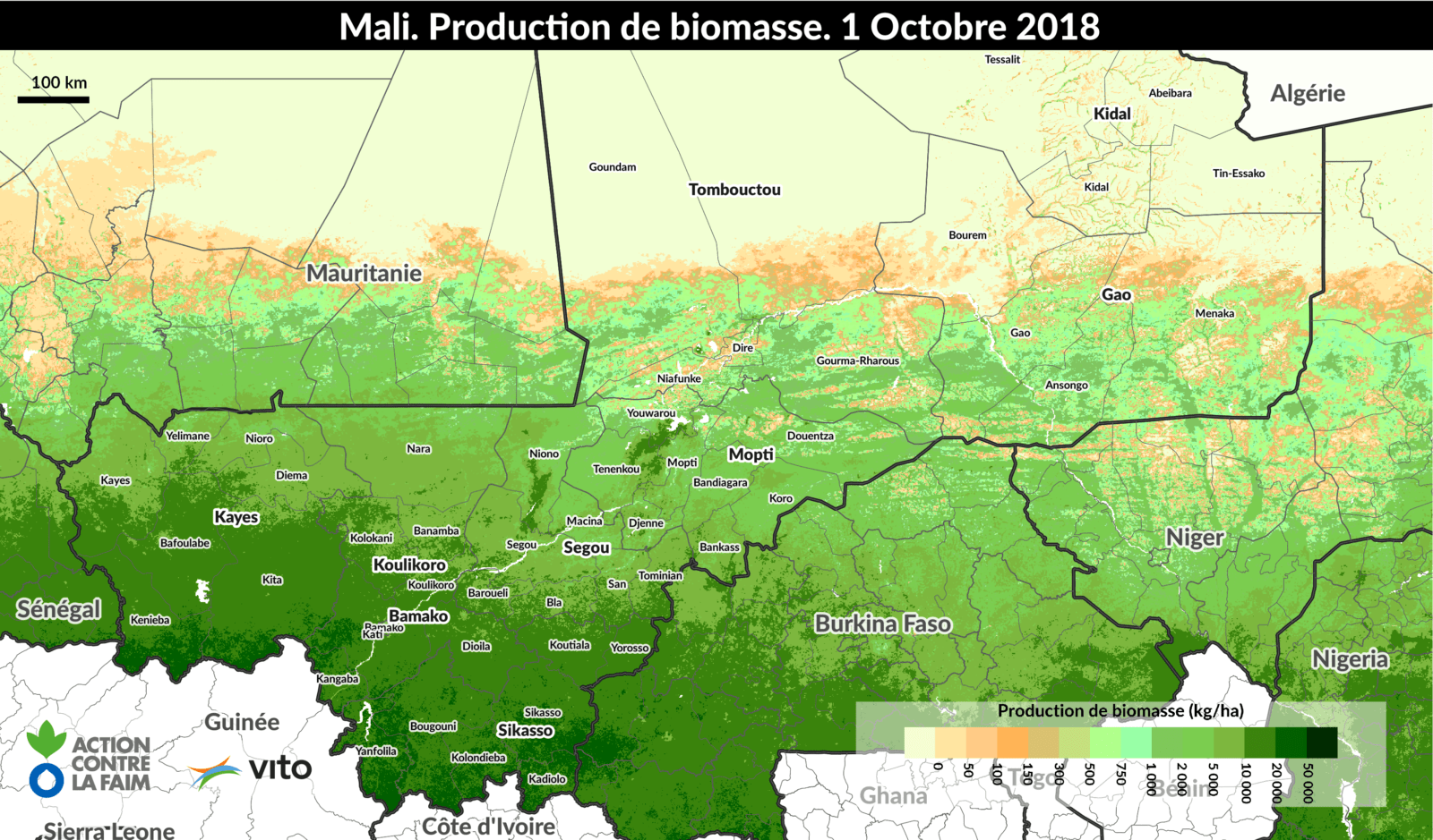 Analyse de Biomasse – Mali 2018