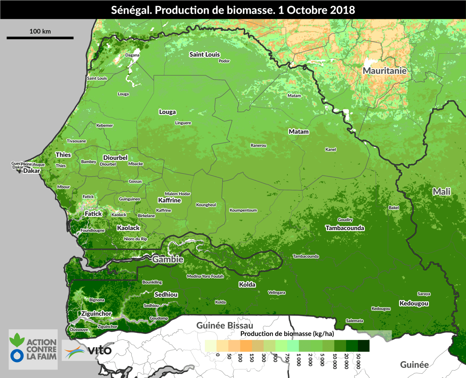 Analyse de Biomasse - Sénégal 2018